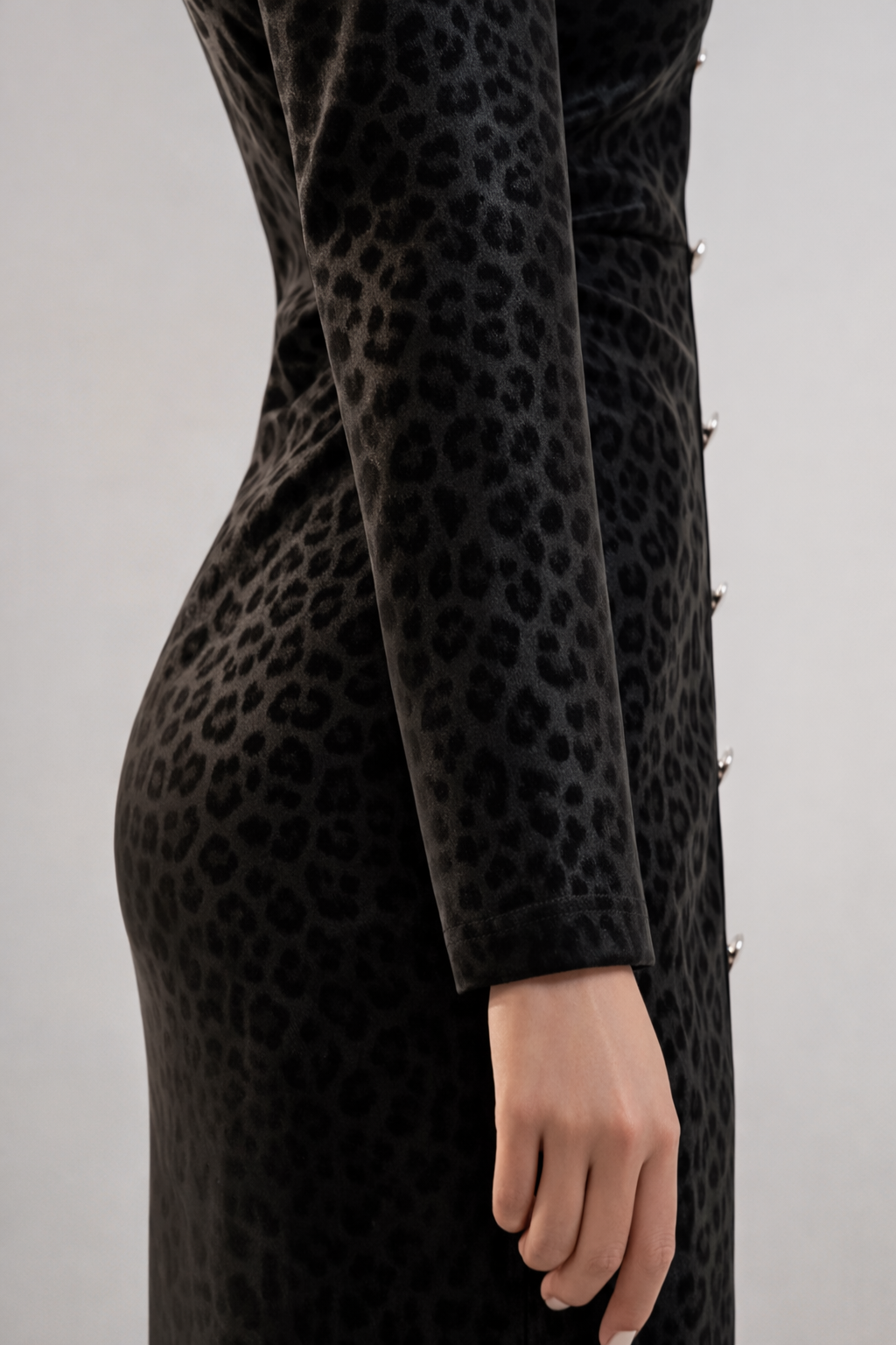 Cheetah print dress