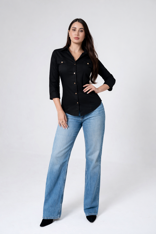 FK body hugging signature chemise