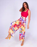 Highwaist Inner Slit Pants
