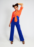 Cropped Tie Top