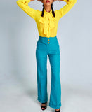 Diamond Belt Pants