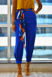 Pleated Hem Pants