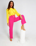 Diamond Belt Pants