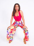 Highwaist Inner Slit Pants