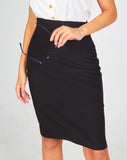 Super High Waist Pencil Skirt