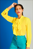 Bow Sheer Shirt