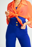 Diamond Belt Pants