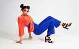 Diamond Belt Pants